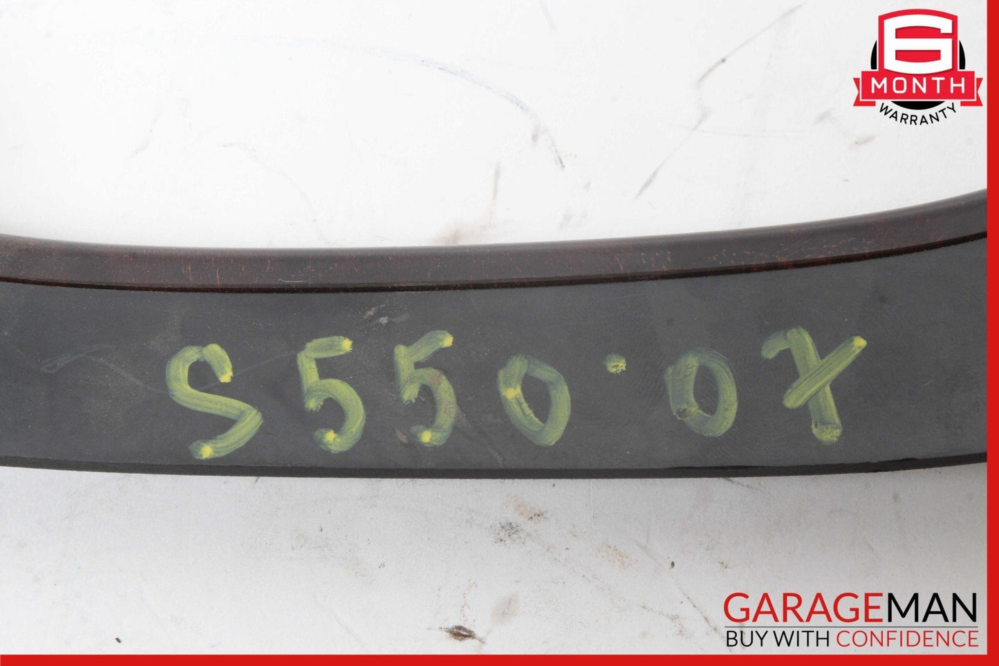 07-09 Mercedes W221 S550 Upper Center Dash Board Dashboard Trim Cover Bezel Wood