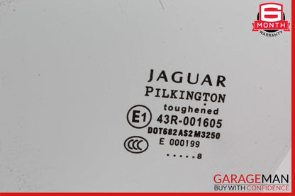 09-15 Jaguar XF Front Left Driver Side Door Window Glass OEM