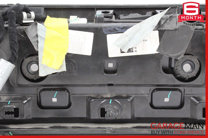 17-22 Alfa Romeo Giulia Rear Tailgate License Plate Molding Trim Cover OEM