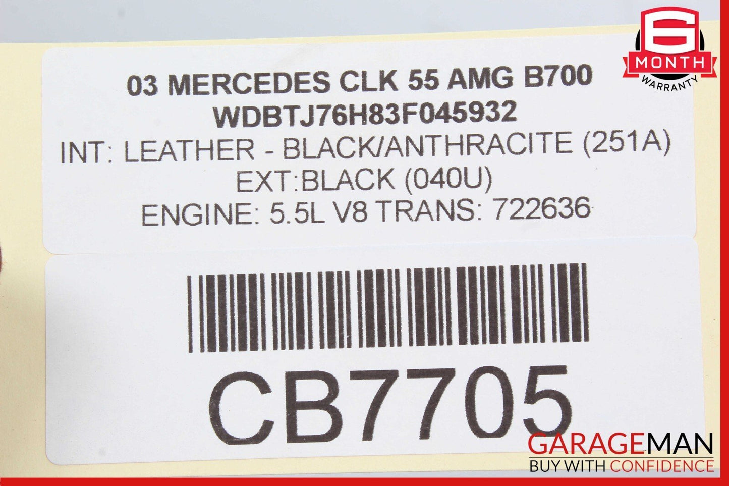 03-09 Mercedes W209 CLK55 AMG Front Right & Left Door Speaker Set of 2 Pc OEM