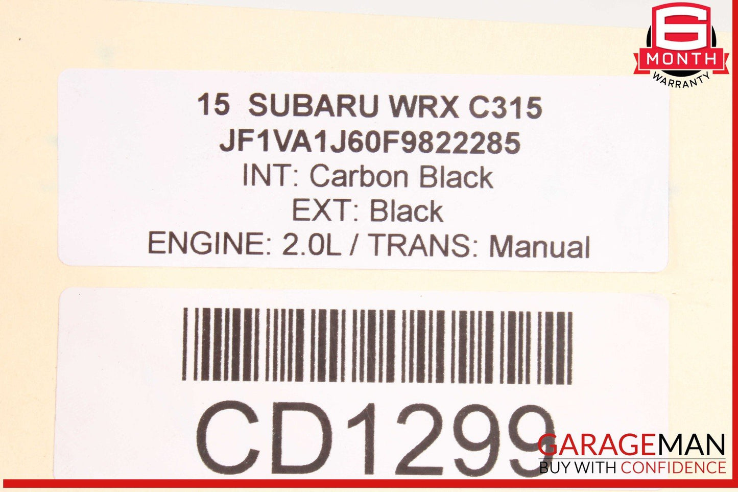 15-21 Subaru WRX Rear Left & Right Side Exhaust Muffler Tip Pipe Set of 2