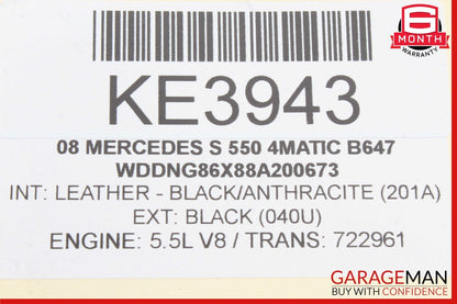 10-13 Mercedes W221 S550 S450 4Matic Dashboard Dash Center Trim Molding Bezel