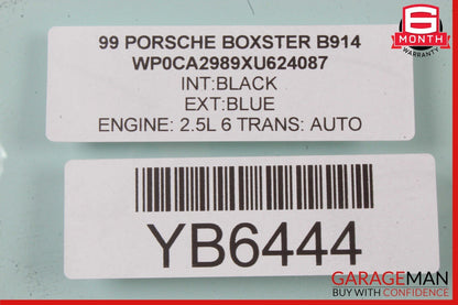 97-04 Porsche Boxster 986 Front Right Side Door Window Auto Glass OEM