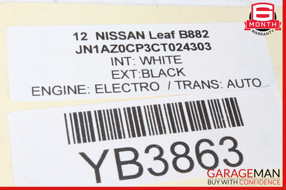 11-17 Nissan Leaf Front Right Headlight Lamp OEM