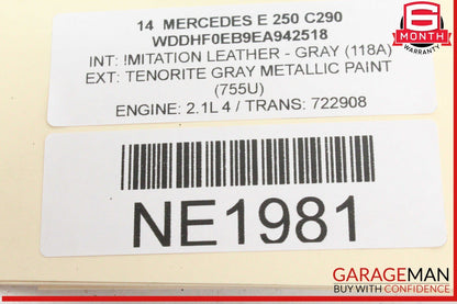 10-16 Mercedes W212 E250 Rear Left & Right Shock Absorber Strut Set of 2 Pc OEM