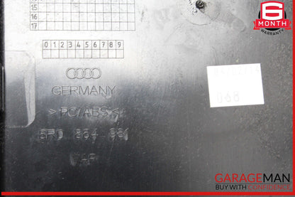 13-17 Audi SQ5 Q5 Center Console Base Frame Panel w/ Storage Box Assembly OEM