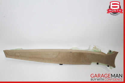 07-09 Mercedes W221 S600 Roof Headliner Pillar Trim Assembly Suede Alcantara