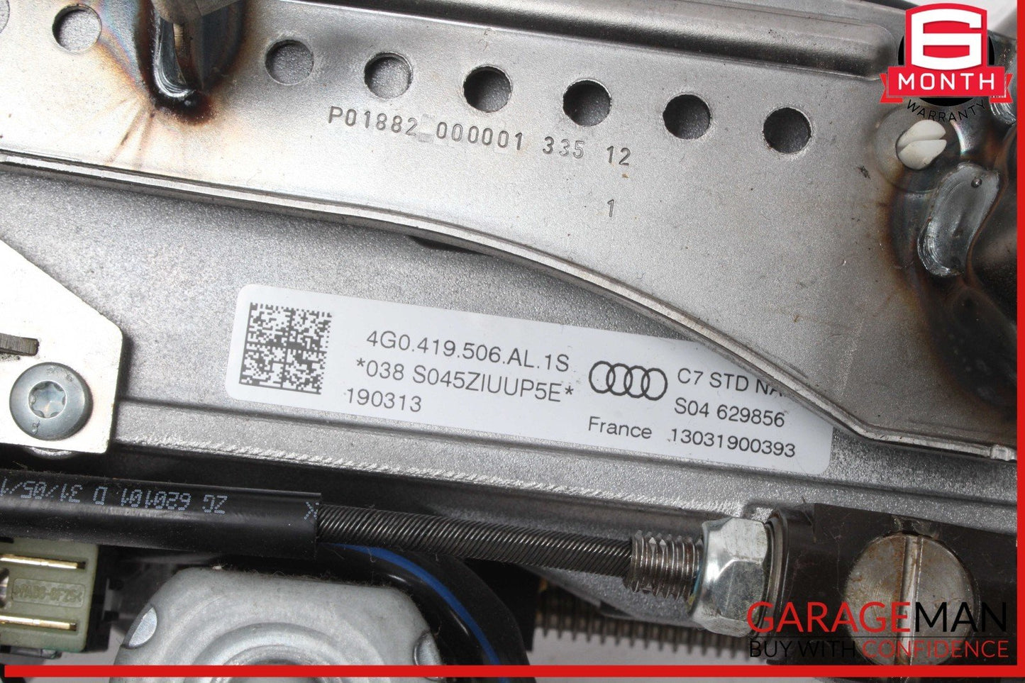 12-18 Audi A6 A7 Power Steering Column Assembly 4G0419506AL OEM