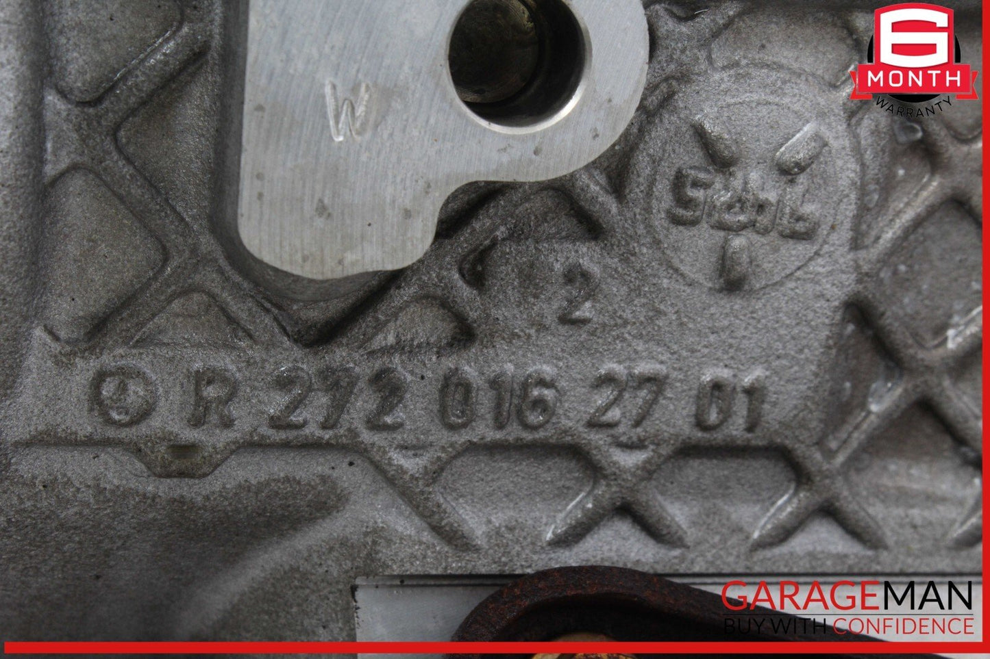 10-13 Mercedes W221 S400 ML450 3.5L Hybrid Engine Cylinder Head Left OEM