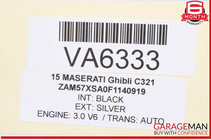 14-20 Maserati Ghibli M157 Quattroporte M156 Front Left Side Steering Wheel OEM