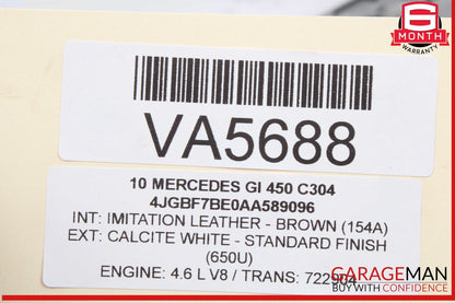 07-11 Mercedes X164 GL450 S550 CL550 Upper Oil Pan Section 2730142202 OEM