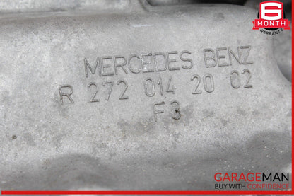 06-13 Mercedes W221 S400 Hybrid Engine Upper Oil Sump Baffle Pan 2720142002 OEM