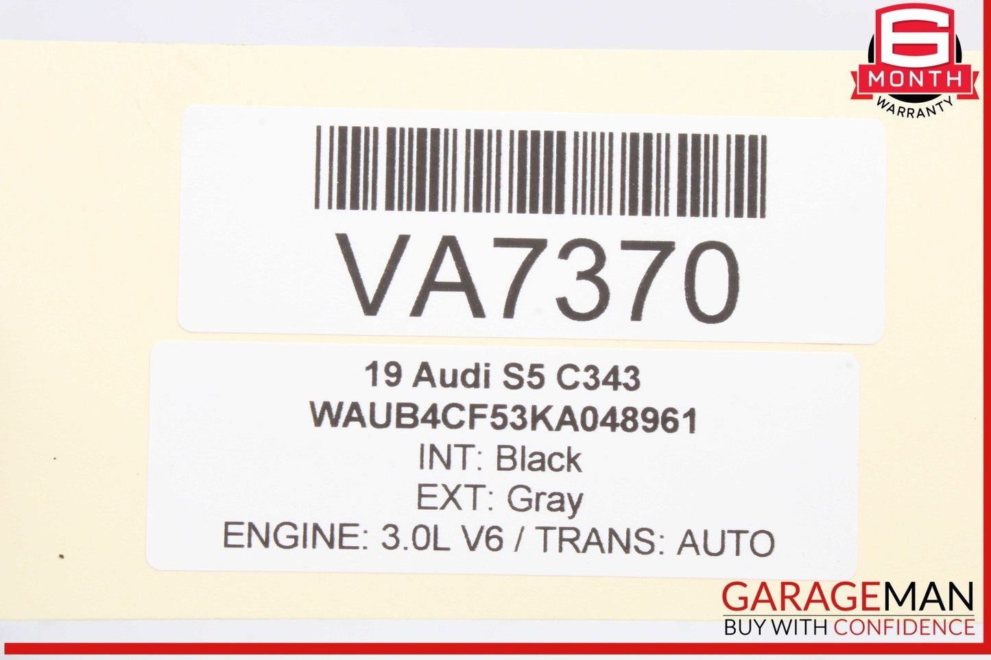 18-24 Audi S5 RS5 Front Windshield Wiper Motor Linkage Assembly 8W6955023D OEM