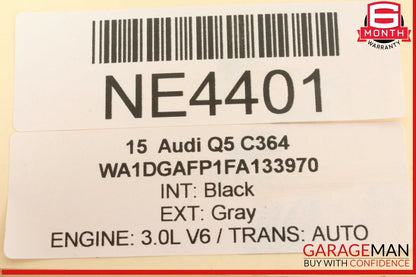 09-17 Audi Q5 A5 S5 A4 Rear Left and Right Side Brake Caliper Calipers Set OEM