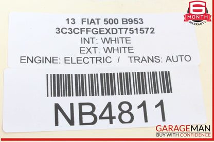 12-17 Fiat 500 Cradle Powertrain 68110453AG OEM