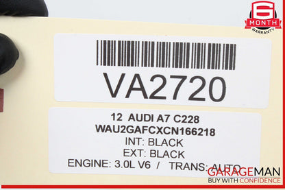 12-18 Audi A7 A6 Front Overhead Upper Interior Dome Light Lamp Black OEM