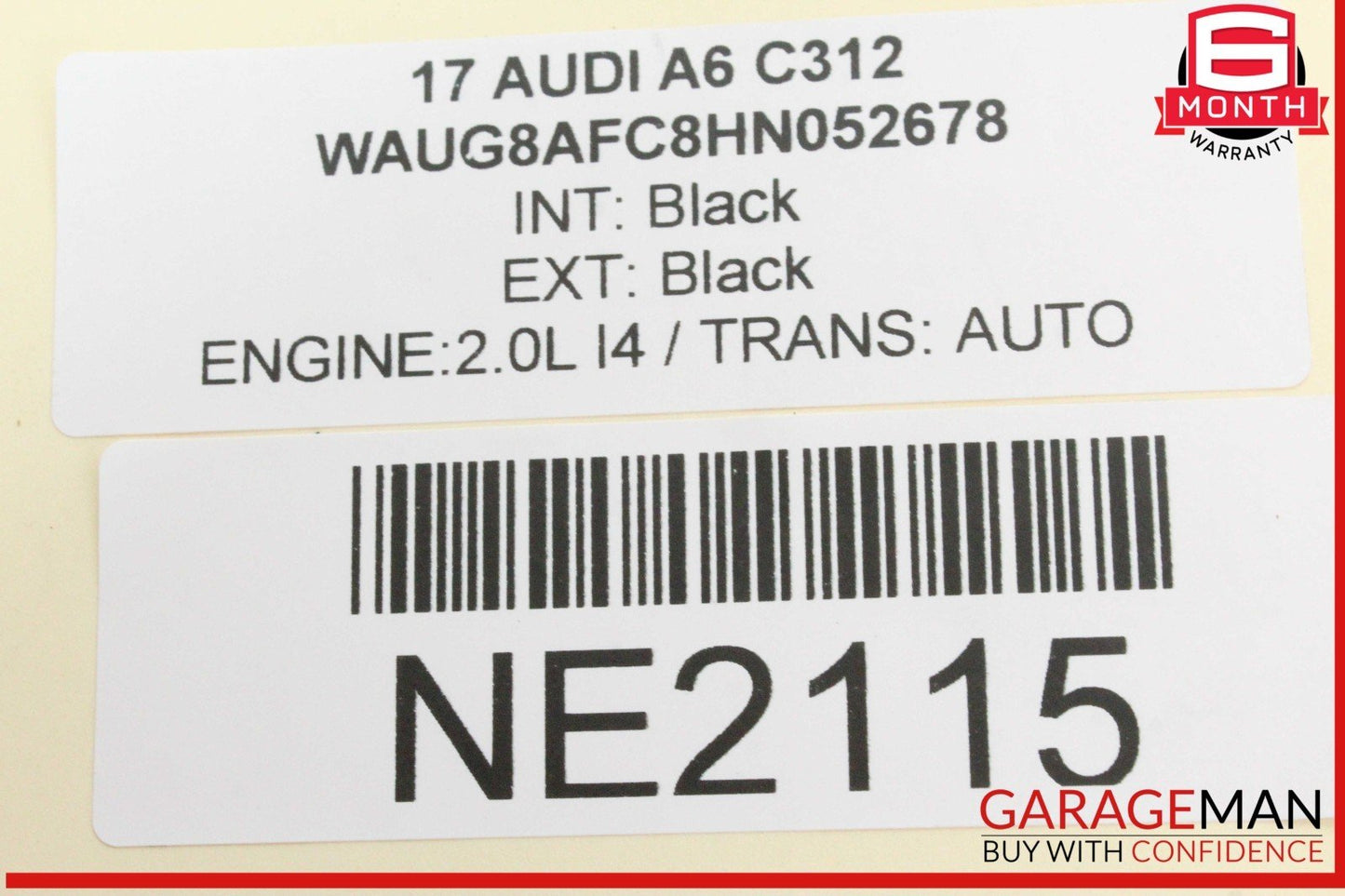 12-17 Audi A6 A7 Front Left and Front Right Side Brake Caliper Calipers Set OEM