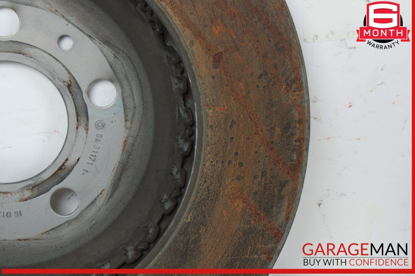 17-23 Tesla Model 3 Rear Left & Right Brake Rotors Disc Set of 2 Pc OEM