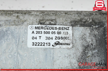 03-05 Mercedes W203 C230 Intercooler Air Cooler Radiator 2035000500 OEM