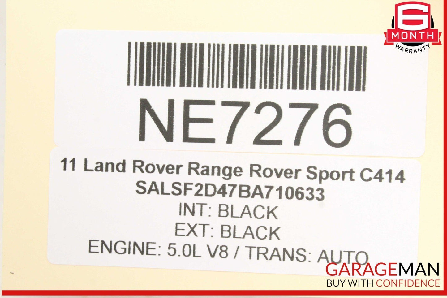 10-11 Land Rover Range Rover Sport Rear Left Driver Side Tail Light Lamp OEM