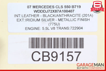 06-11 Mercedes W219 CLS550 CLS500 CLS63 Front & Rear Right Door Speaker Set OEM