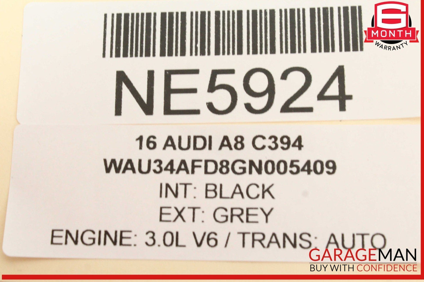 11-18 Audi A8 S8 Front Right Side Dash Trim Cover Panel w/ AC A/C Air Vent OEM