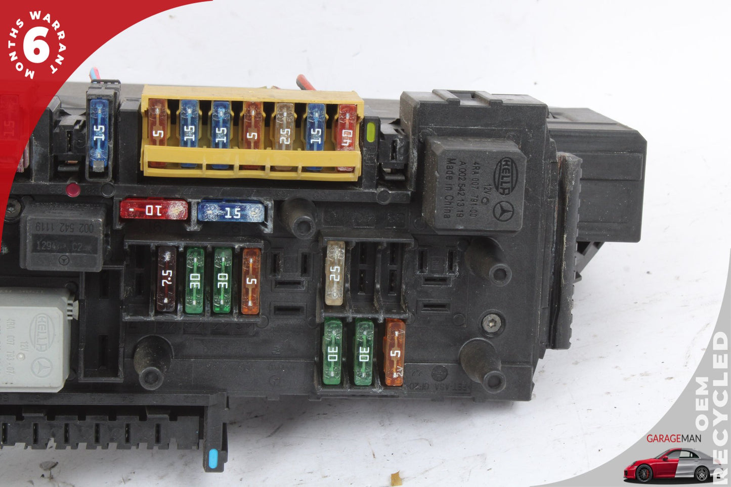 10-18 Mercedes-Benz CLS550 W218 Coupe Rear SAM Fuse Box Relay Module 2129005001