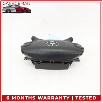 2003-2012 Mercedes W211 E350 Front Left Side Steering Wheel Airbag Black OEM