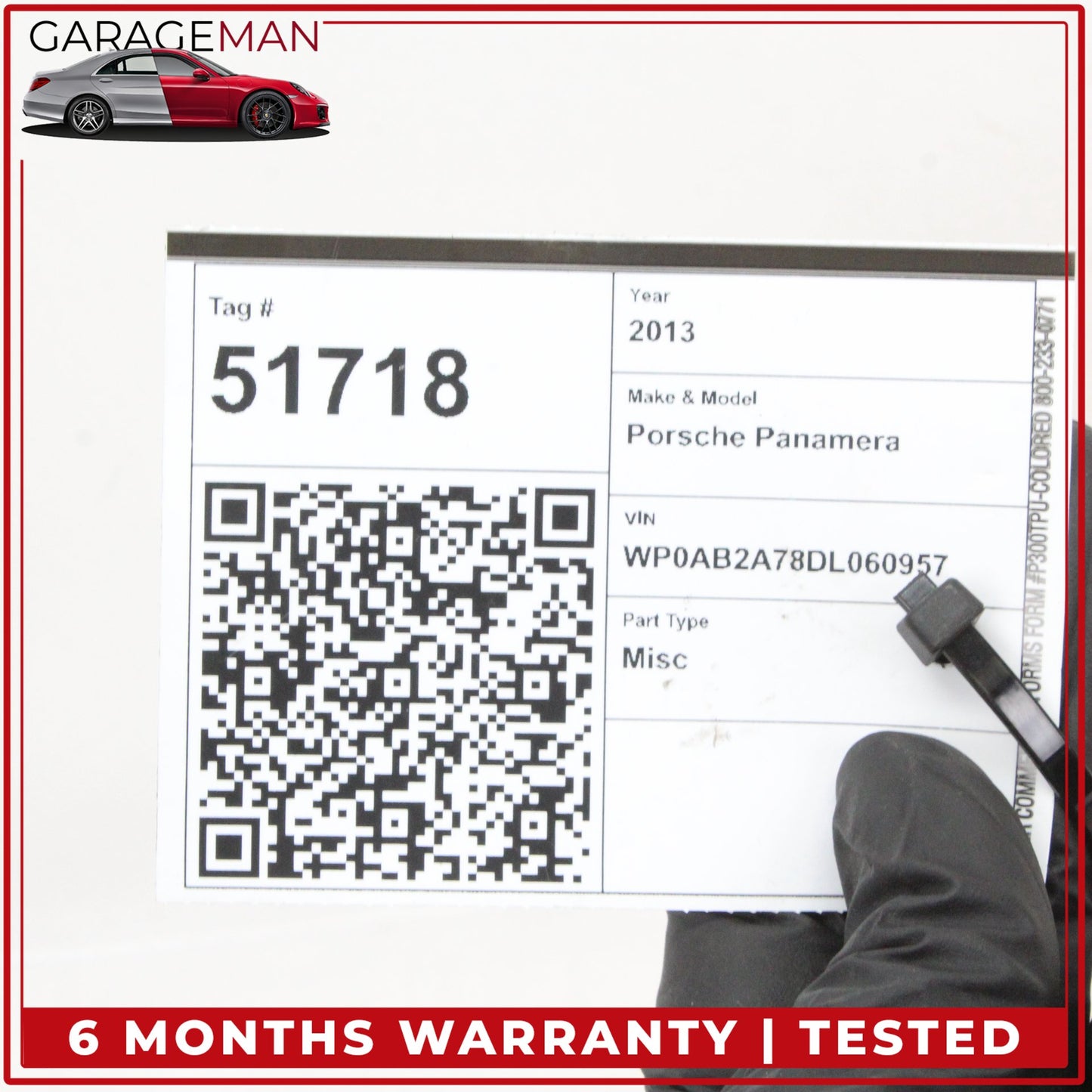 2012-2019 Porsche Panamera 970 Front Right Seat Occupant Detection Module OEM