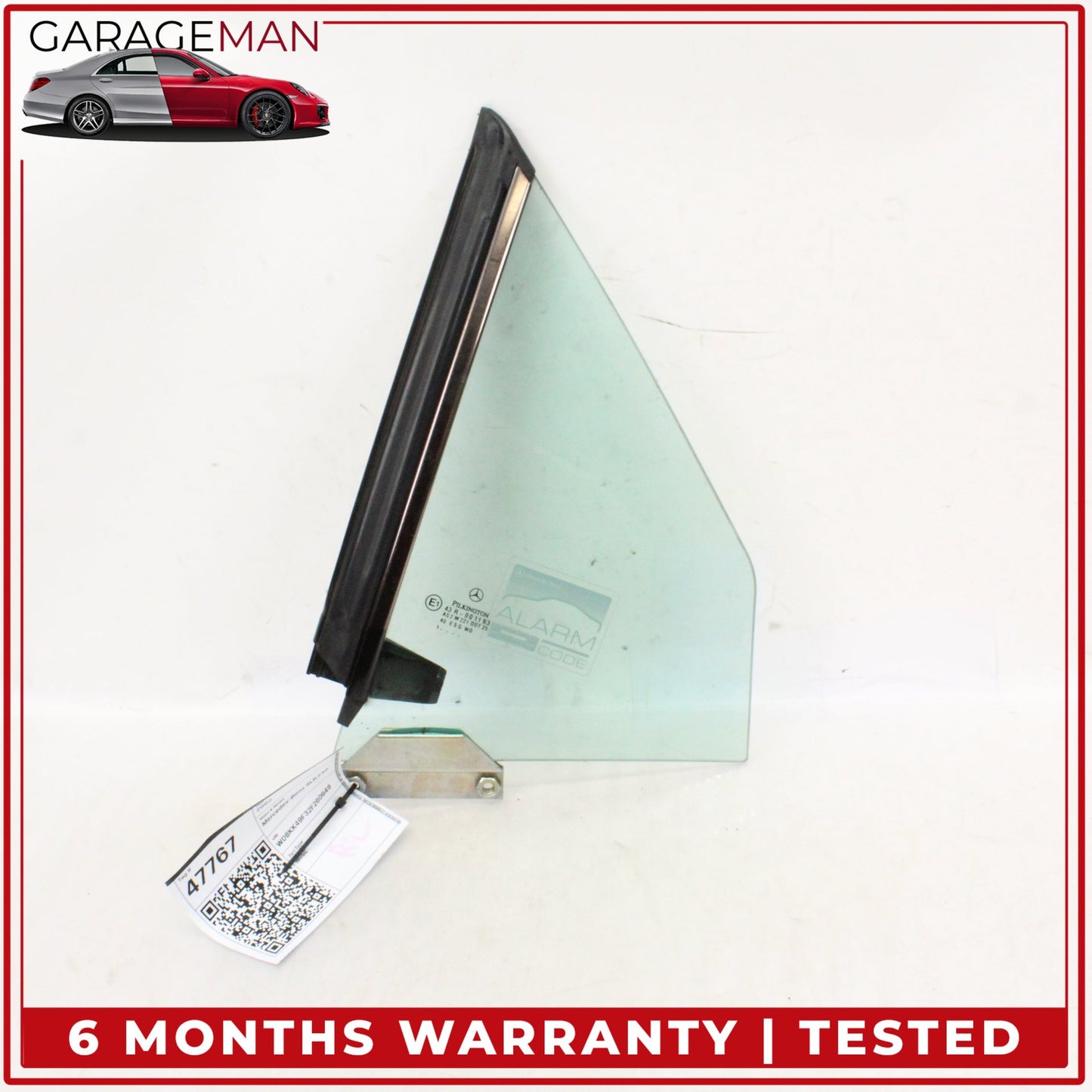 1997-2004 Mercedes-Benz SLK230 R170 Rear Left Quarter Window Glass 1706700310