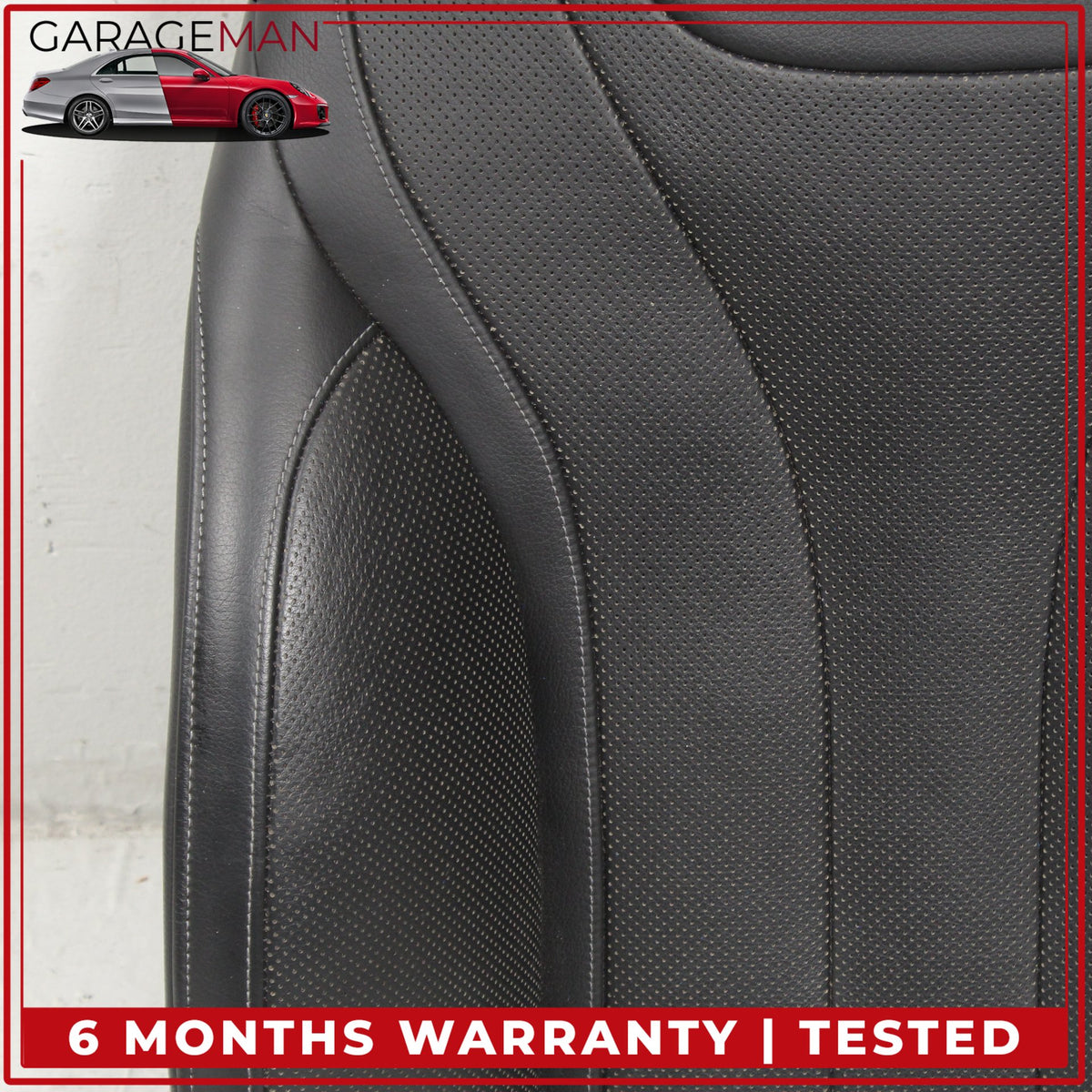 2014-2017 Mercedes W222 S550e Front Left Upper Seat Cushion Black 2229102219 OEM