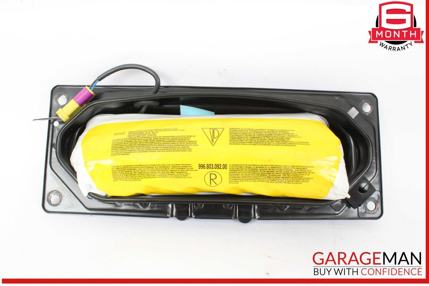 97-04 Porsche Boxster S 986 Front Right Passenger Side Door Airbag Air Bag OEM