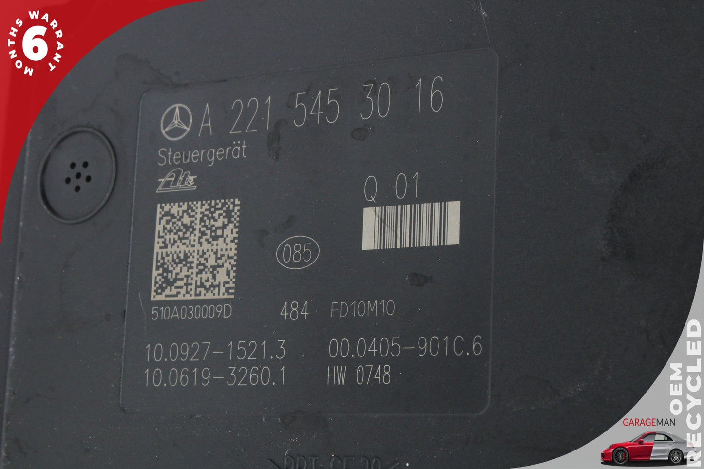 2010-2013 Mercedes W221 S400 Hybrid ABS Anti Lock Brake Pump Module OEM