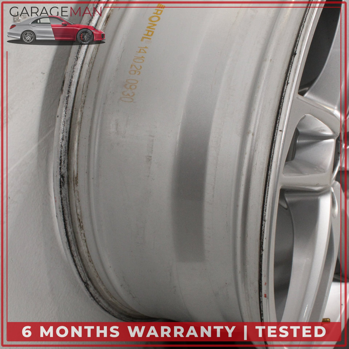 2013-2017 Audi Q5 SQ5 Front or Rear Side Wheel Rim 8JX19H2 ET39 8R0601025BN OEM