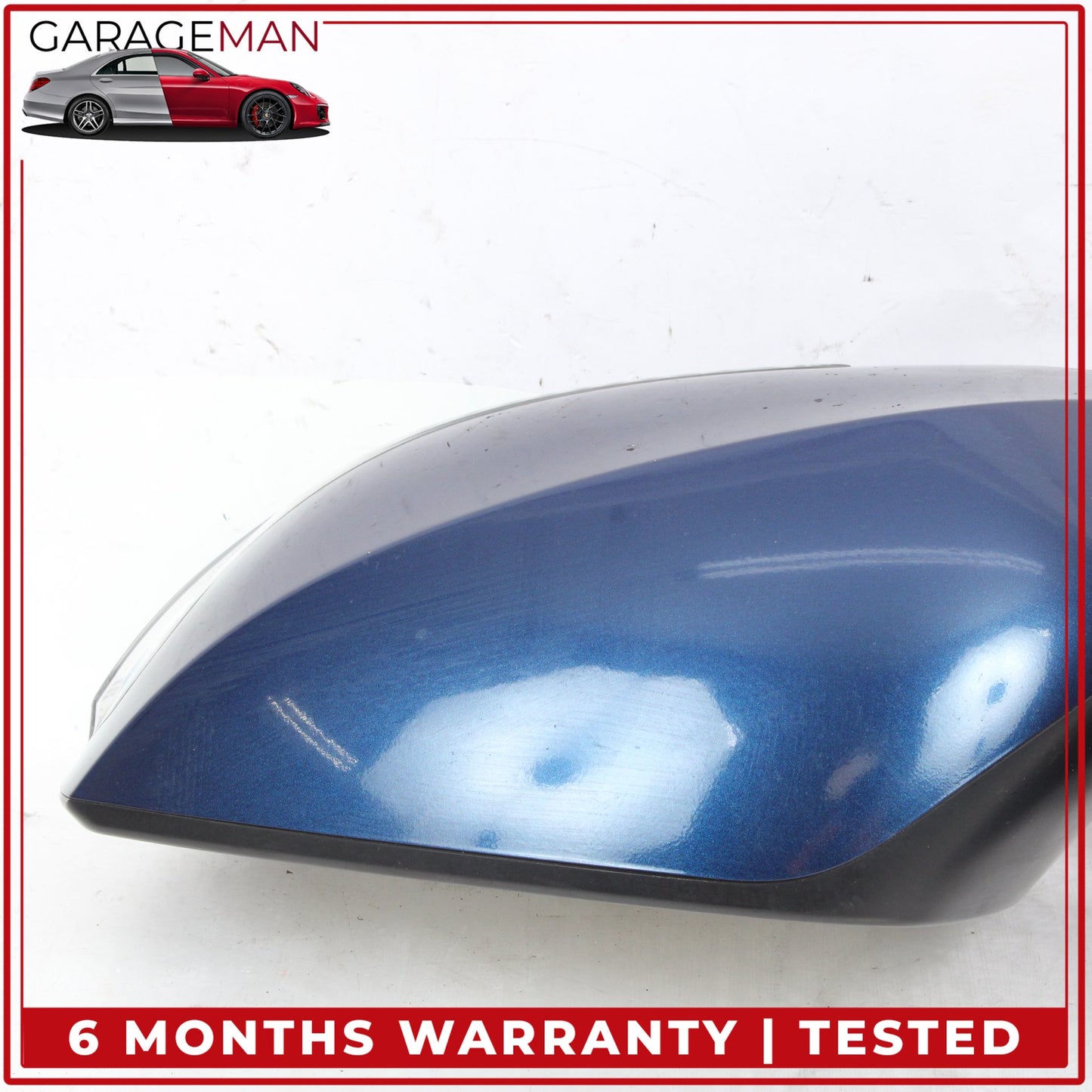 2014-2024 Infiniti Q50 V37 Front Left Door Rear View Mirror w/ Camera Blue OEM