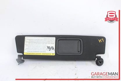 2008-2015 Audi TT 8J Convertible Left Driver Side Sun Visor 8J7857551A OEM