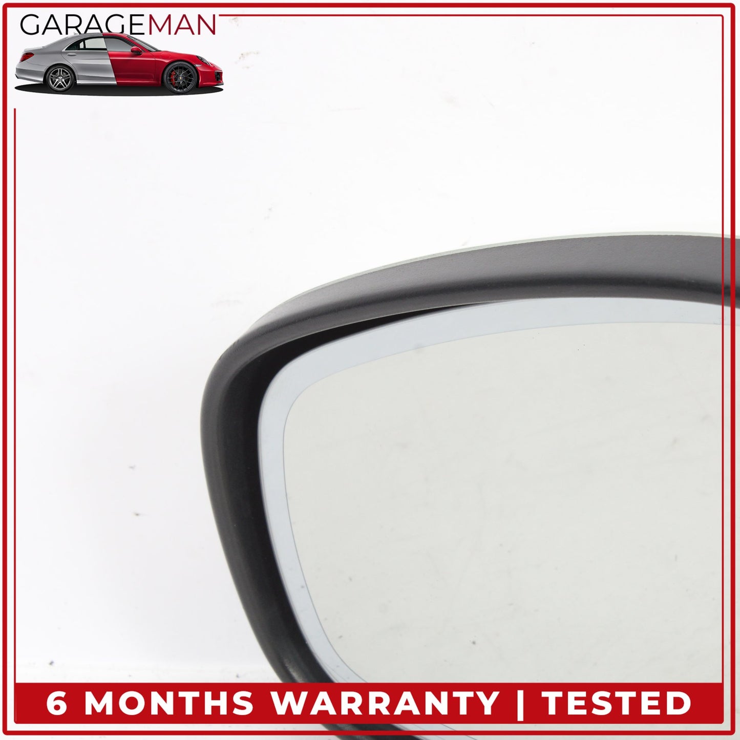 2008-2019 Maserati GranTurismo M145 Front Left Door Rear View Mirror White OEM