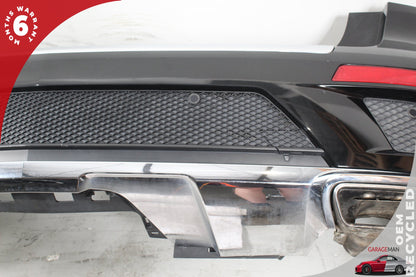 2013-2016 Mercedes-Benz GL550 X166 SUV Rear Bumper Cover Assembly Black