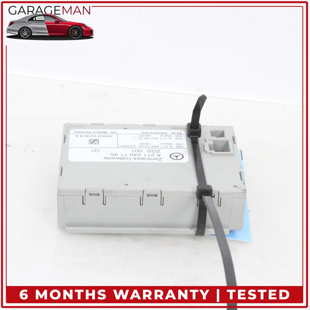 2003-2011 Mercedes W211 E350 Central Gateway Control Module Unit 2115407145 OEM