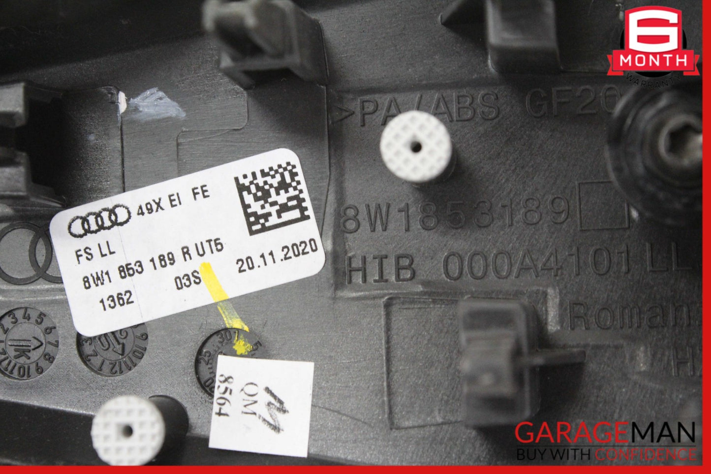2018-2024 Audi A4 B9 Sedan Headlight Switch Control 8W1853189 Genuine