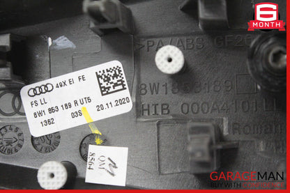 2018-2024 Audi A4 B9 Sedan Headlight Switch Control 8W1853189 Genuine