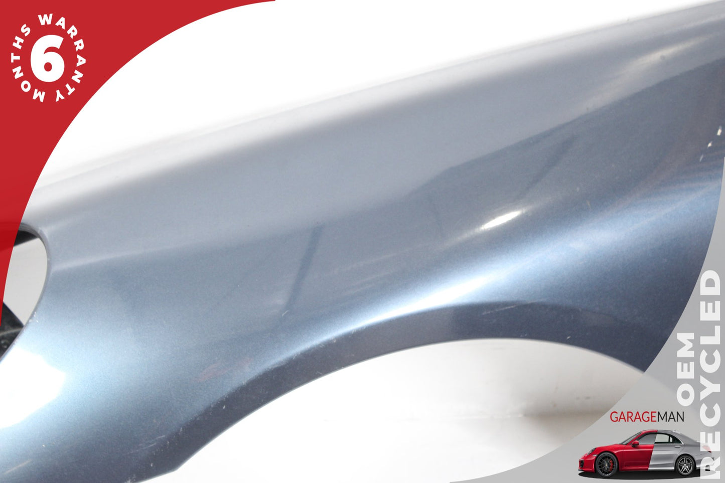 2010-2013 Porsche Panamera 970 S Front Left Fender Panel Blue 97050303101 OEM