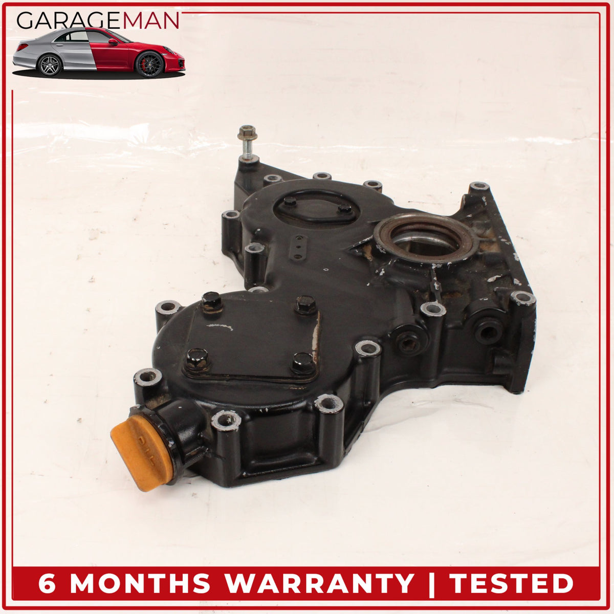 Yanmar 3TNV82A-SYB 3 Cyl Diesel Engine Timing Cover 11980201500 OEM