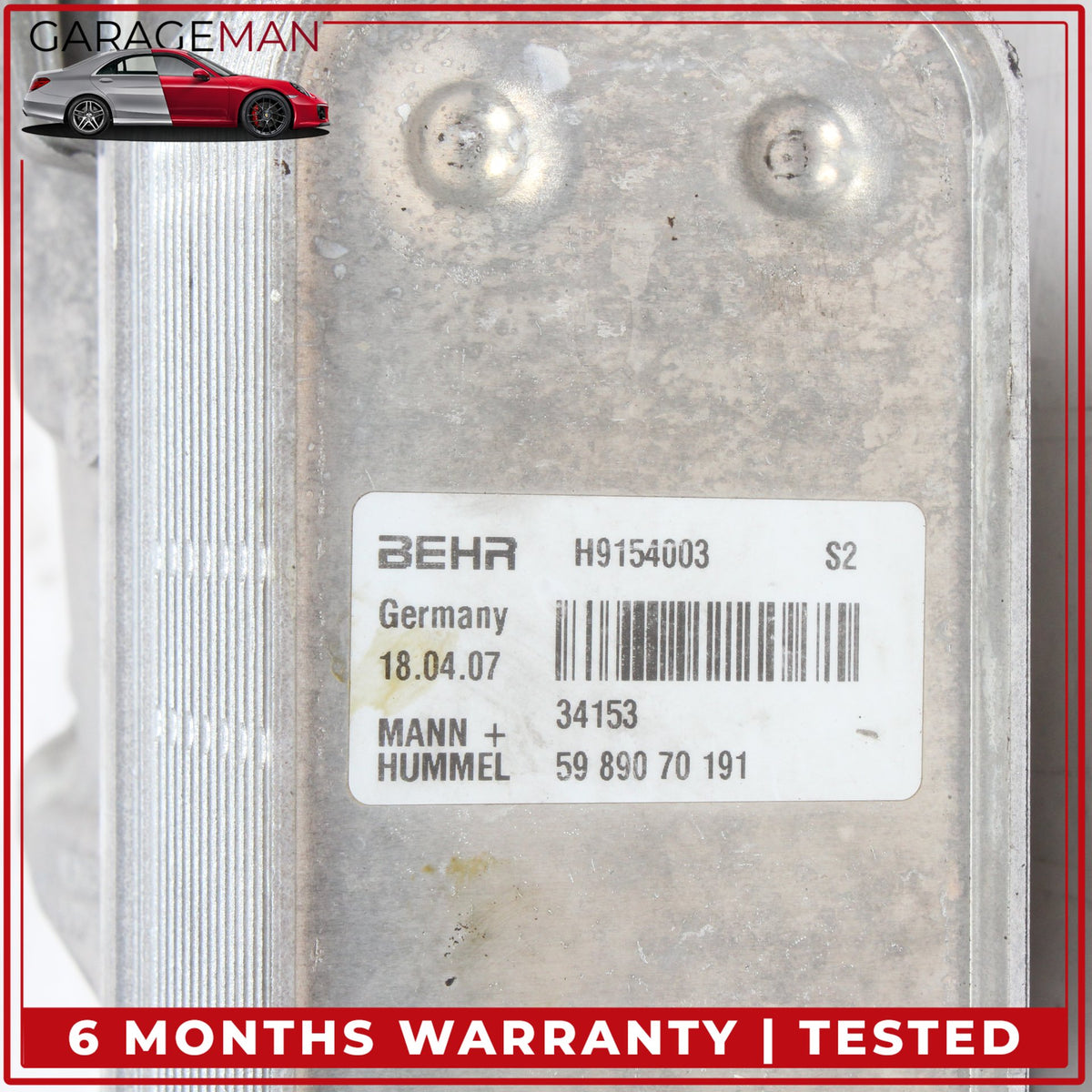 2005-2013 Mercedes W164 ML350 R350 C350 Oil Filter Housing 2721800410 OEM
