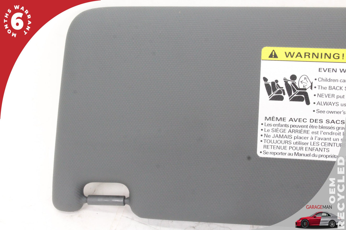 2017-2024 Audi A3 A4 S5 RS5 Front Right Side Sun Visor Sunvisor 8W0857552 OEM