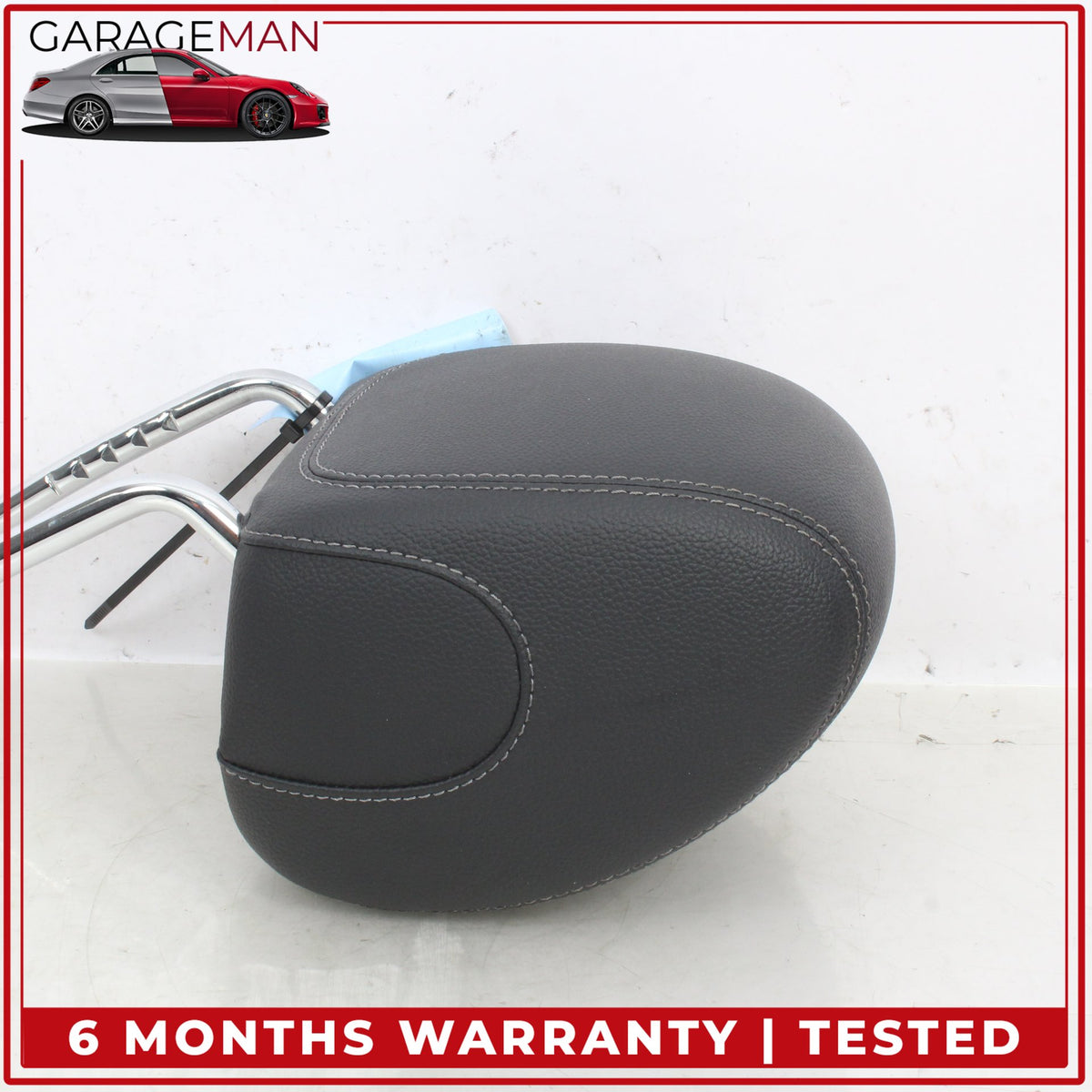 2017-2023 Mercedes W213 E300 Front Left and Right Side Seat Headrest Black OEM