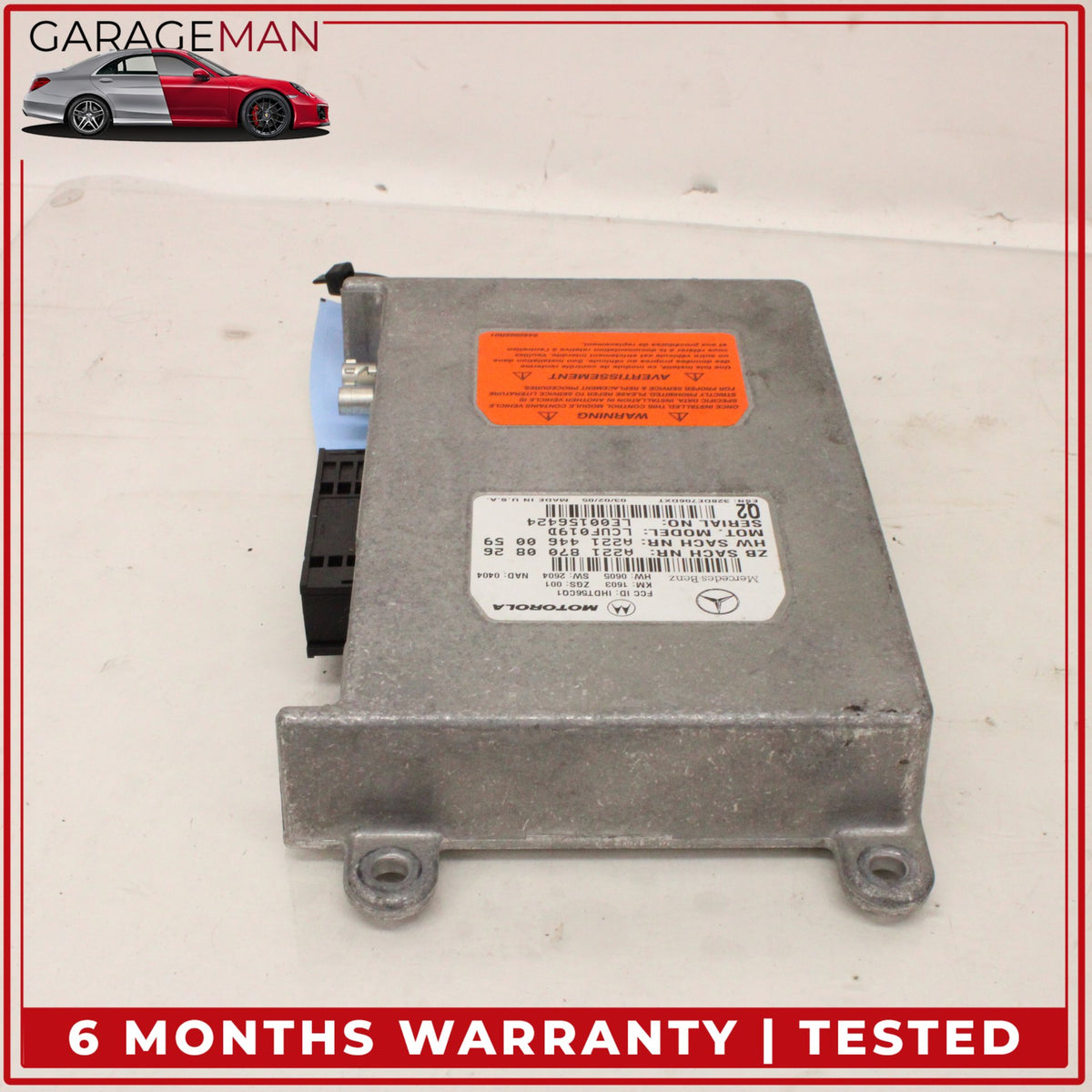 2005-2014 Mercedes W215 CL500 Voice Communication Control Module 2218700826 OEM