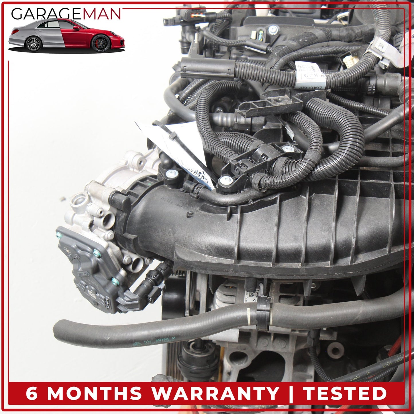 2016-2021 BMW 430i F36 AWD 2.0L I4 Engine Motor Assembly B46B20B mileage 80k