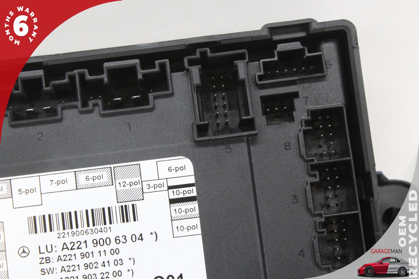 2007-2013 Mercedes W221 S550 S600 Front Right Door Control Module 2219006304 OEM