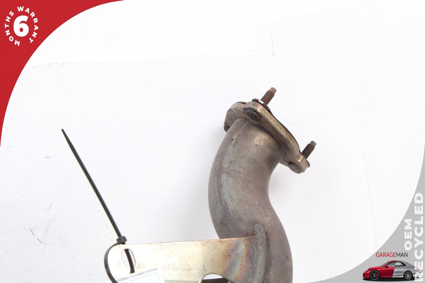 2012-2015 Audi A7 4G Left Exhaust System Pipe Tube w/ Manifold 4G0254200K